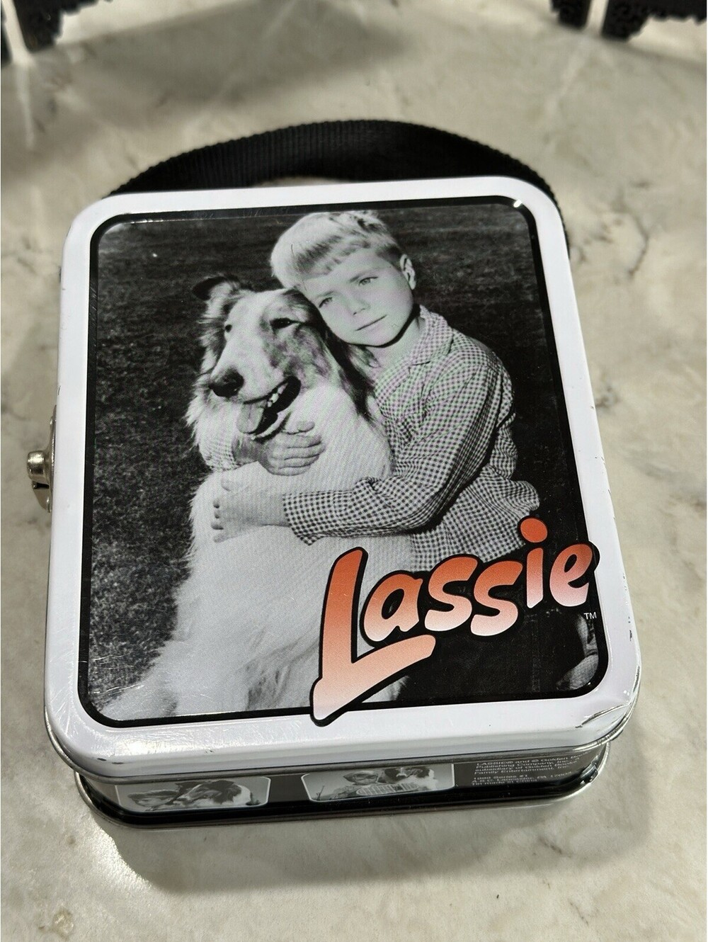 Lassie and Timmy Small Metal Lunchbox by The Tin Box Company of America 1999